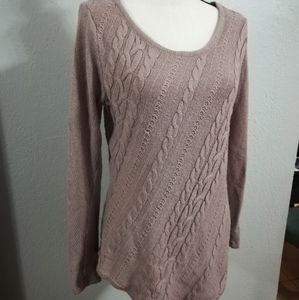NWOT Metaphor Sweater with Cable Details